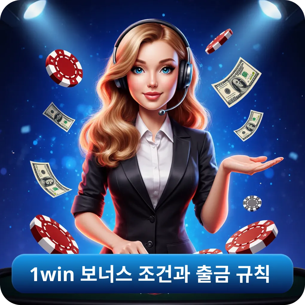 1win 보너스 조건과 출금 규칙
