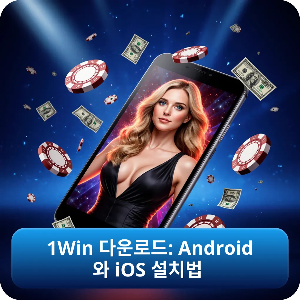 1Win 다운로드: Android와 iOS 설치법